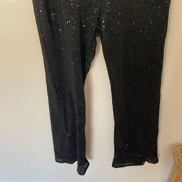 NWT Wild Fable Sequin Mesh Jumpsuit. XS - Picture 5 of 9